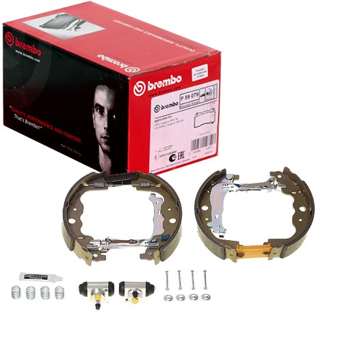Brembo bremsbacken vormontiert - brembo,