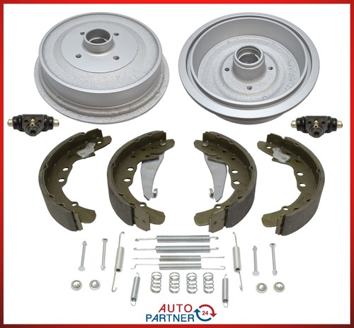 Bremstrommel kit bremsbacken - bremstrommel,